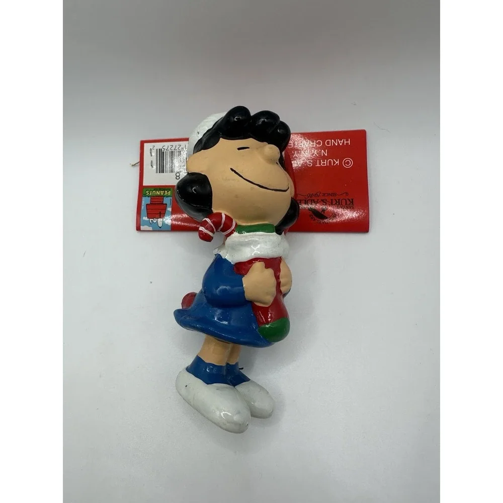 PEANUTS Kurt Adler 1990s Christmas Ornaments lot - Charlie Brown Lucy Snoopy‎